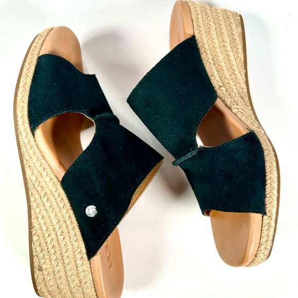 Excellent Condition Ugg Eirene Wedge Sandals - Picture 9 of 10